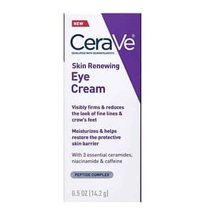 CeraVe Skin Renewing Eye Cream for Wrinkles